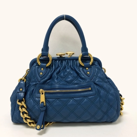 Marc Jacobs Handbags - Marc Jacobs Stam Quilted Leather Satchel